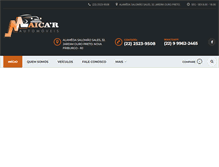 Tablet Screenshot of maicarautomoveis.com